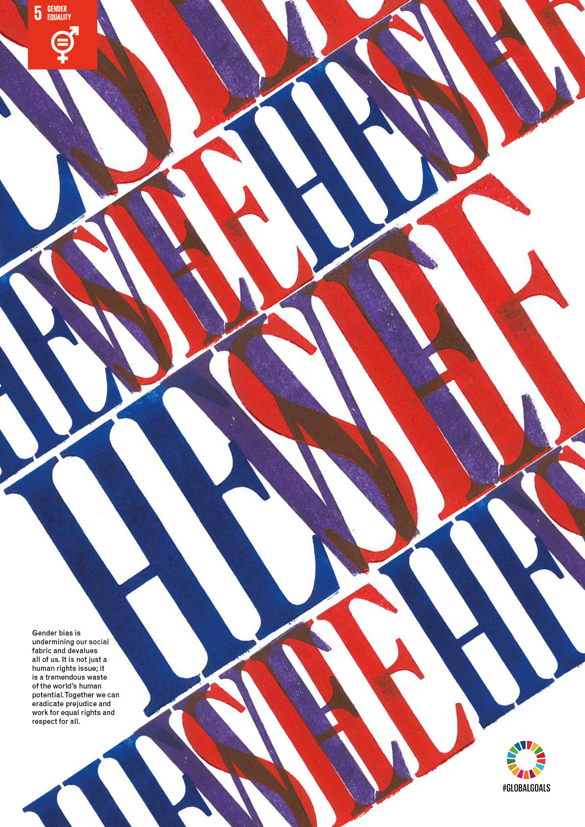 Goal 5 - Gender Equality Poster